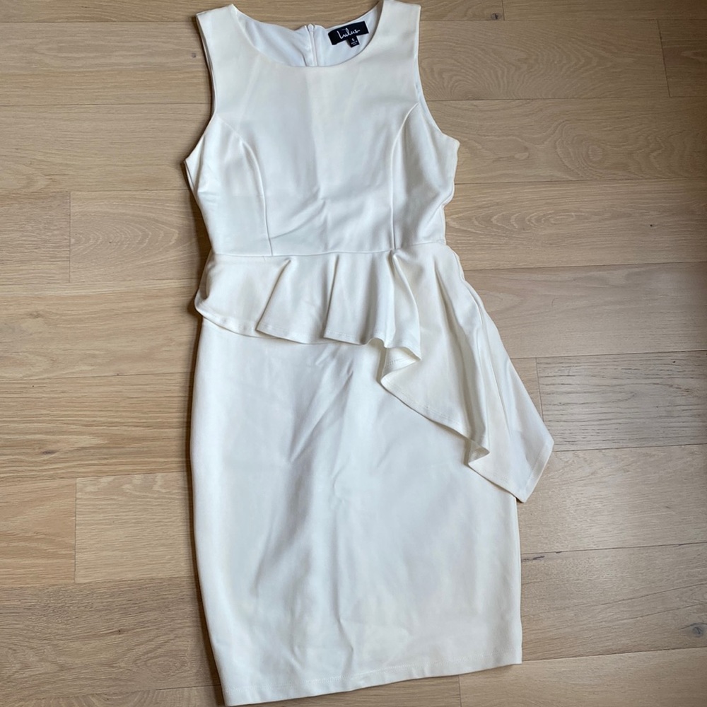 Lulu’s white dress - WORN ONCE